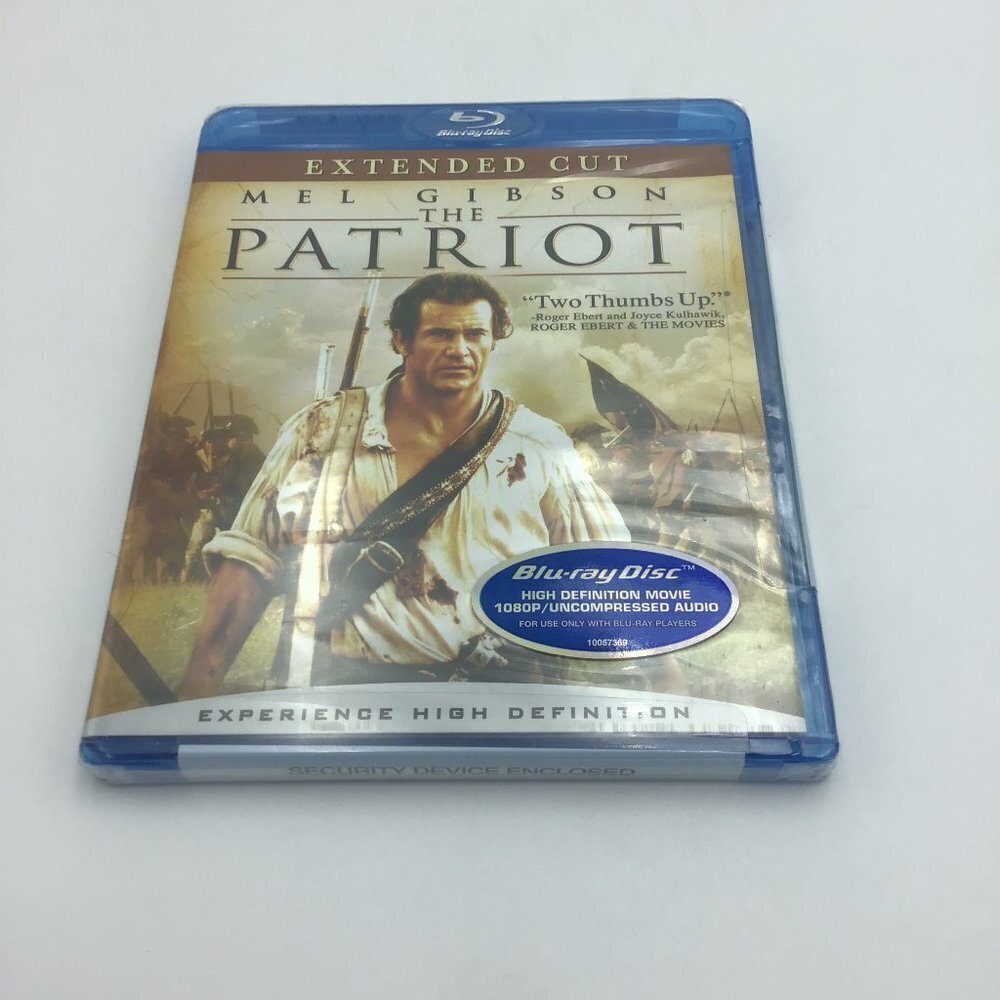 The Patriot Extended Cut Blue Ray DVD NEW SEALED